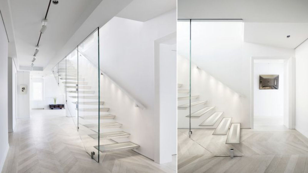 Mais de 50 designs de escadas inspiradoras para interiores de casas modernas 13