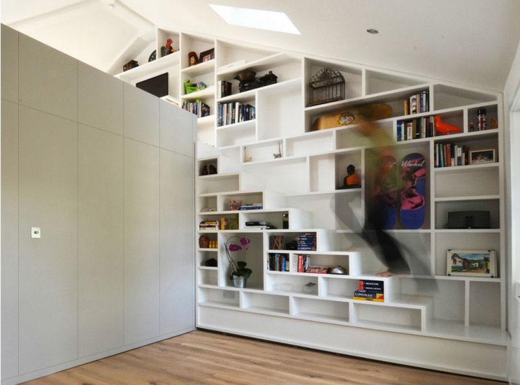 Mais de 50 designs de escadas inspiradoras para interiores de casas modernas 31