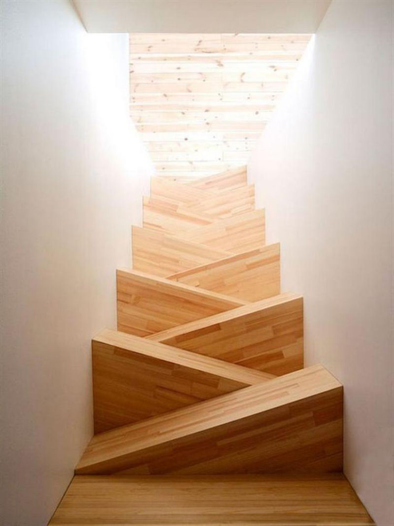 Escadas incrivelmente projetadas que estão um degrau acima das demais 10