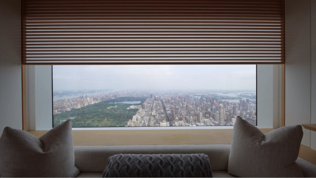 Dentro de um apartamento com arquitetura japonesa de US $ 135 milhões com vista para o Central Park
