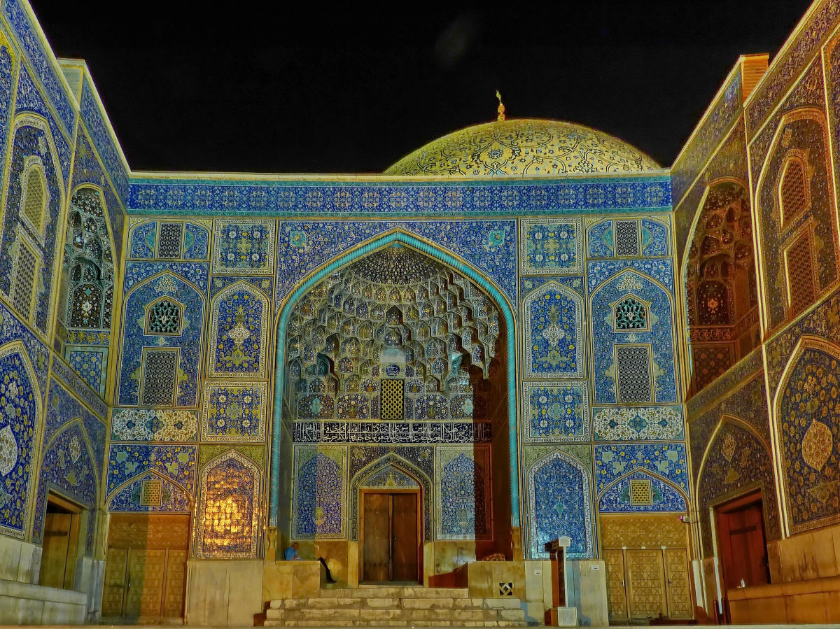 A Mesquita do Xeique Lotfollah  um dos mais belos exemplos de arquitetura islmica 03