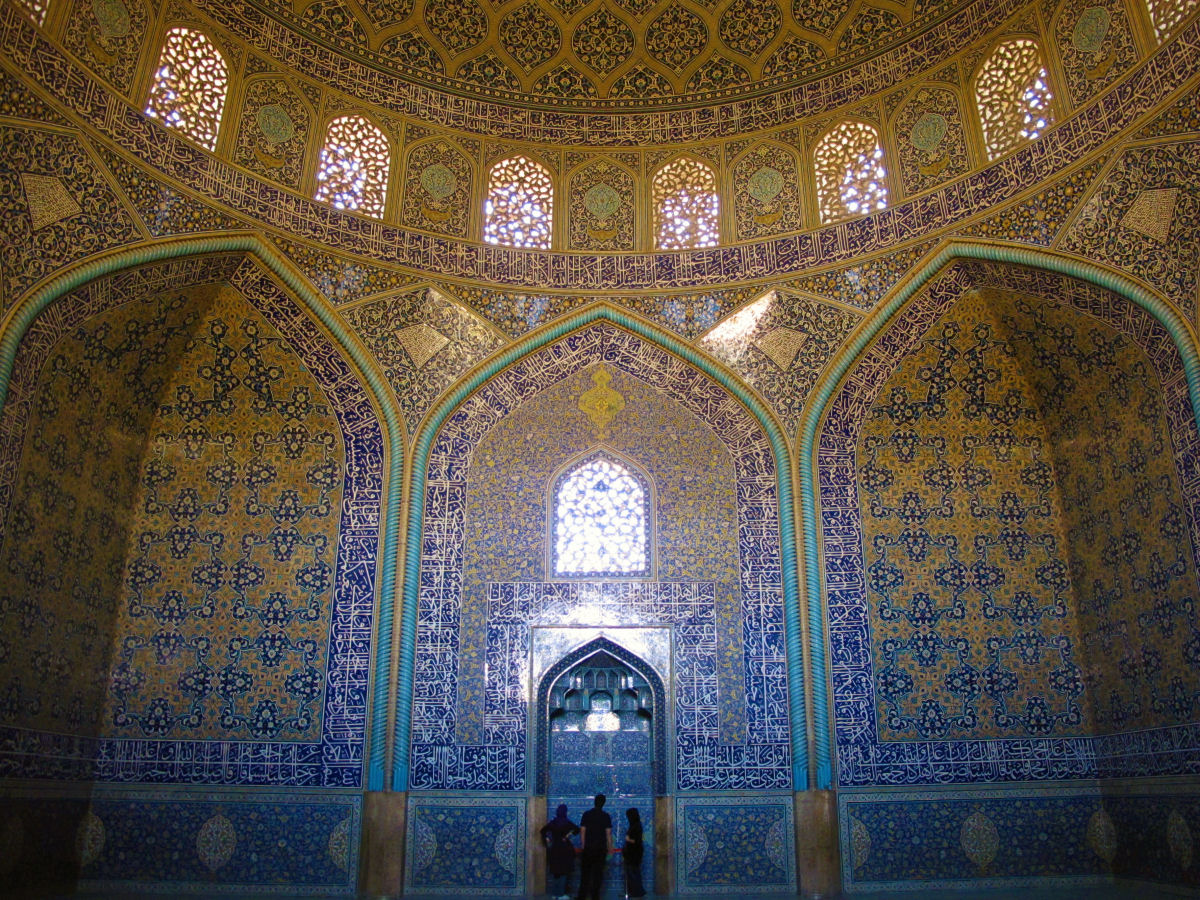 A Mesquita do Xeique Lotfollah  um dos mais belos exemplos de arquitetura islmica 05