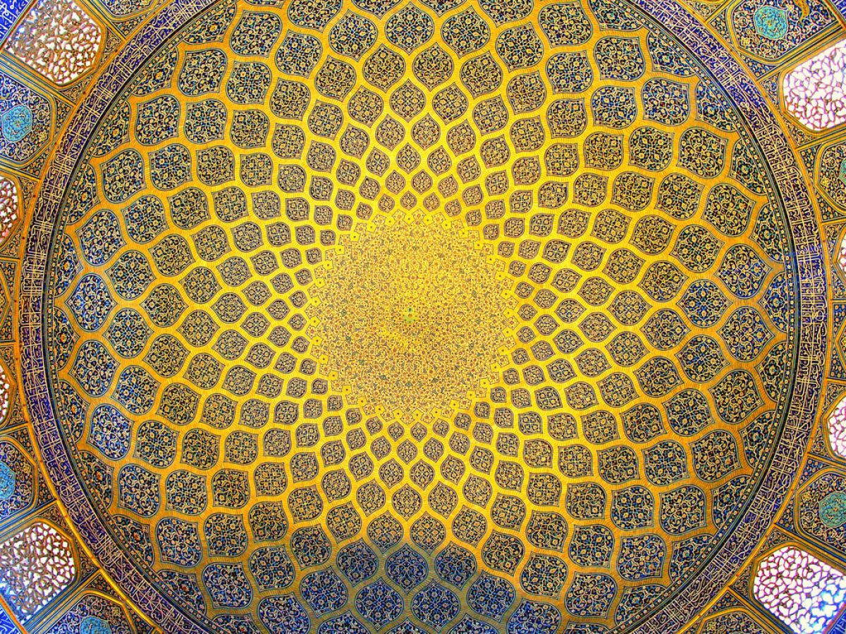 A Mesquita do Xeique Lotfollah  um dos mais belos exemplos de arquitetura islmica 06