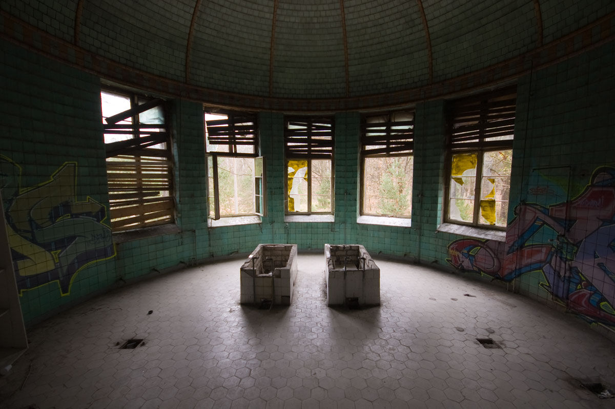A história de um gigante atormentado: os restos fantasmagóricos do Sanatório Beelitz 21