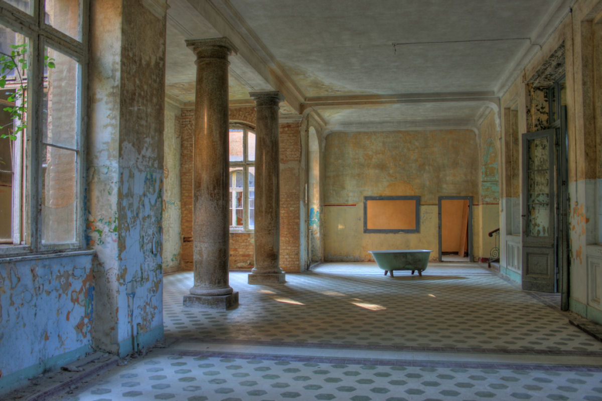 A história de um gigante atormentado: os restos fantasmagóricos do Sanatório Beelitz 23