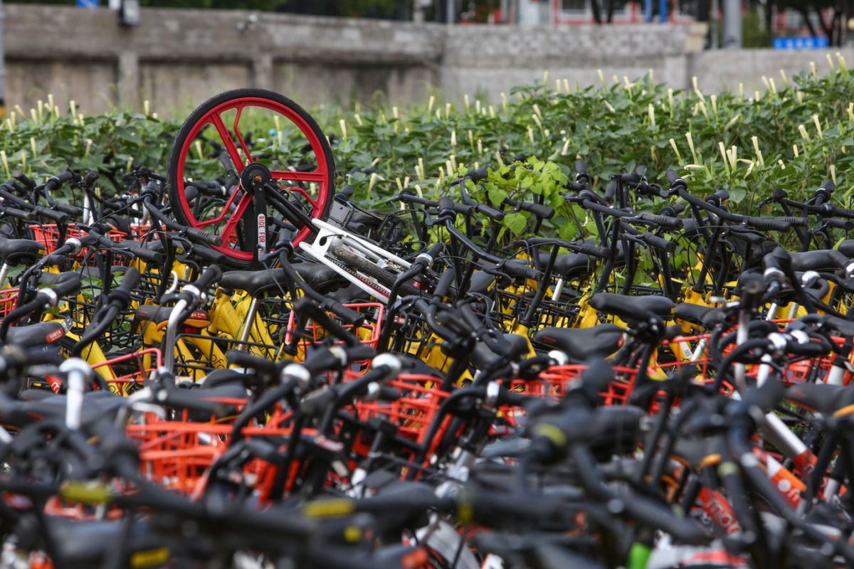 Os cemitrios de bike chineses: a histria visual de um estranho fail empresarial 12