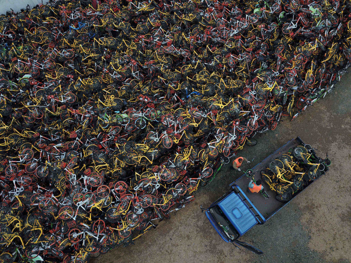 Os cemitrios de bike chineses: a histria visual de um estranho fail empresarial 16