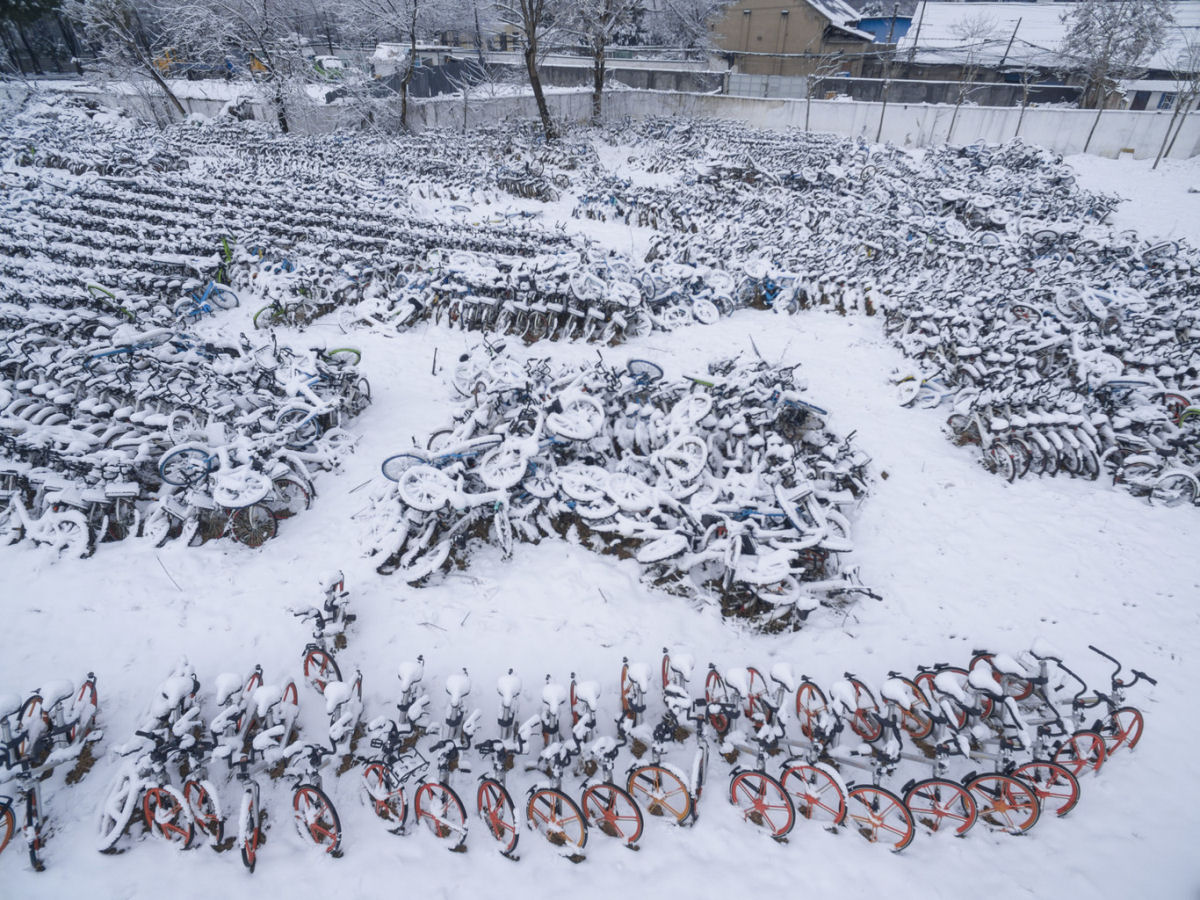 Os cemitrios de bike chineses: a histria visual de um estranho fail empresarial 17