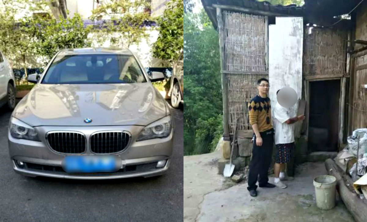 Fazendeiro chinês rouba galinhas para comprar combustível para sua BMW de 1 milhão de reais