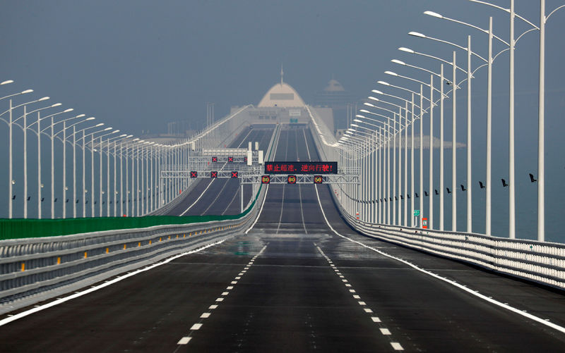 China inaugura a ponte marítima mais longa do mundo, um monstro de 55 km e 360.000 toneladas de aço