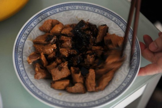 Extrato de carne de porco xing ling