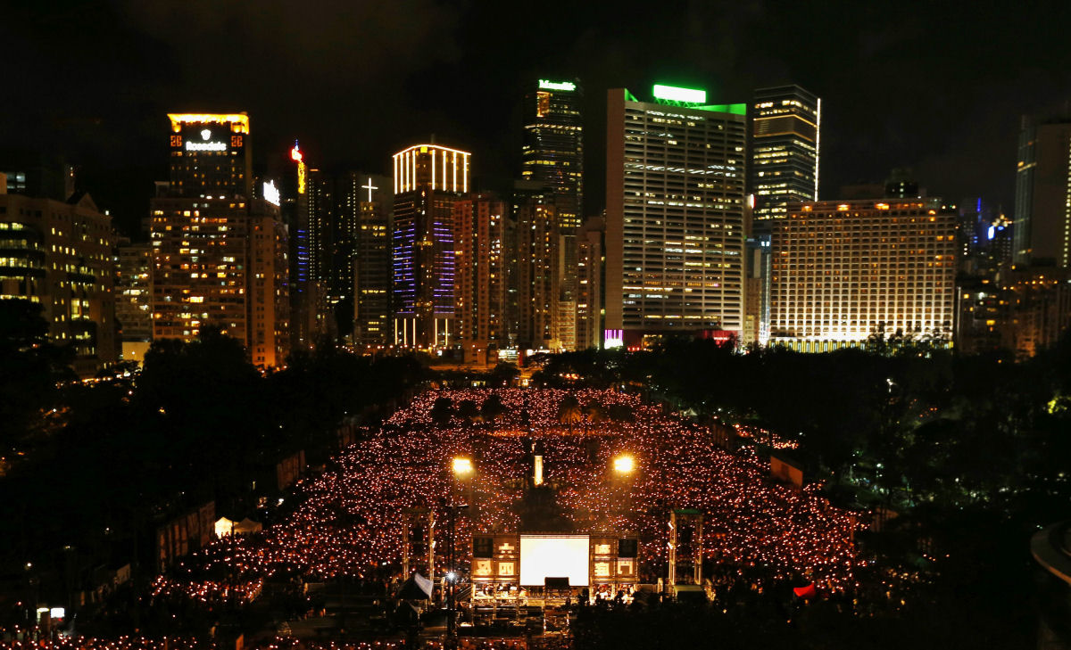 A vigília por Tiananmen em Hong Kong foi impressionante 02