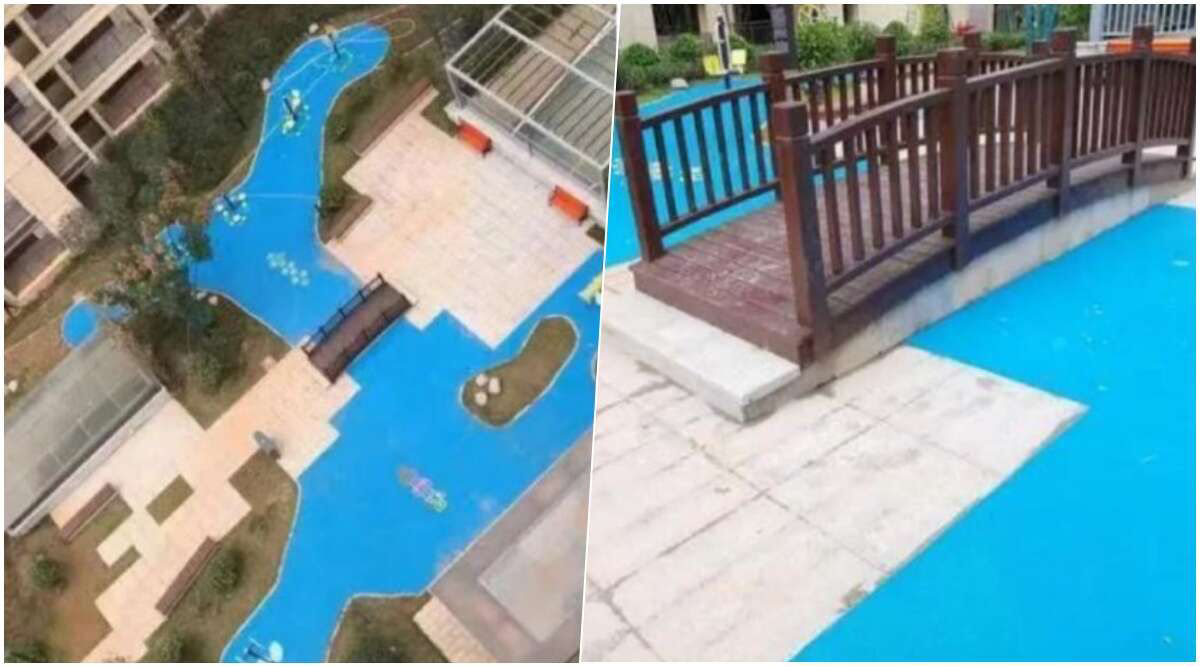 Construtora promete aos compradores 'vistas de um parque' e entrega 'lago de plstico', na China