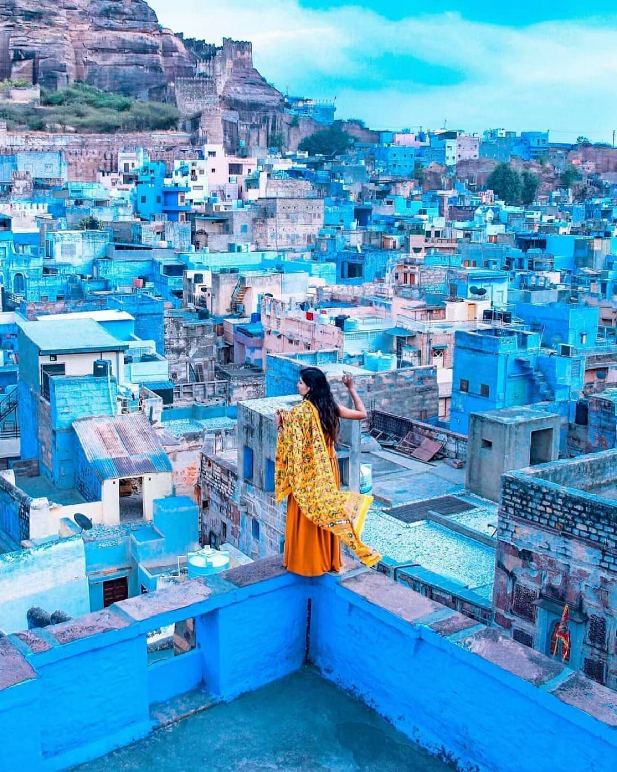 Jodhpur, a cidadela que desabou do c�u no Grande Deserto da �ndia