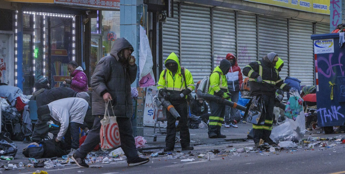 Autoridades americanas não conseguem consertar um dos bairros mais afetados pelas drogas no país