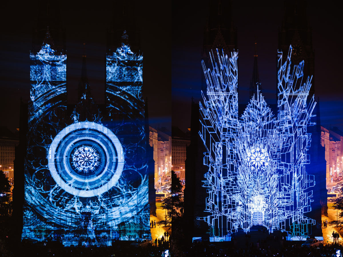 O espetacular festival anual de luzes em Praga 02