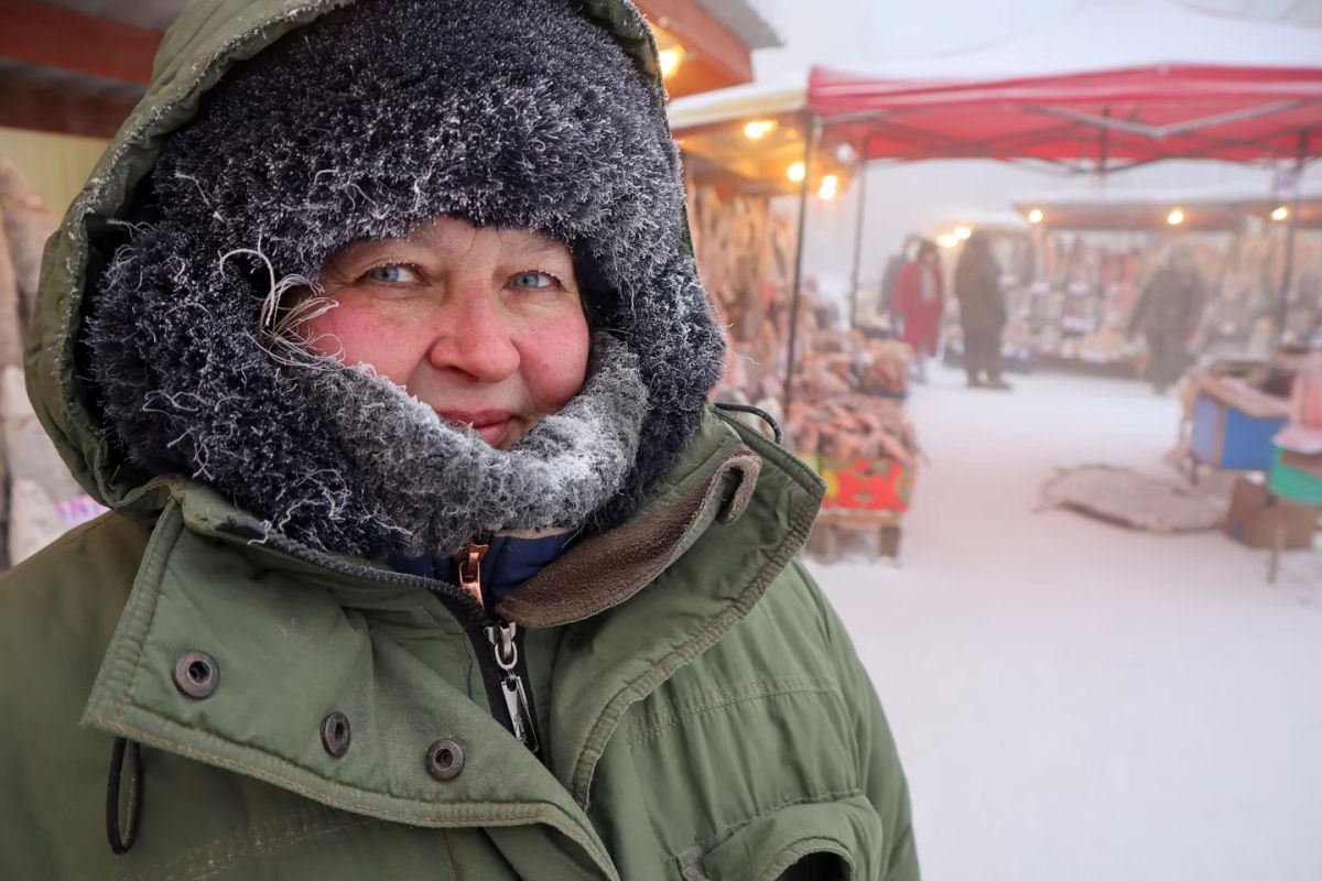 Sobrevivendo a Yakutsk, a cidade mais fria do mundo onde a temperatura hoje  de -54C