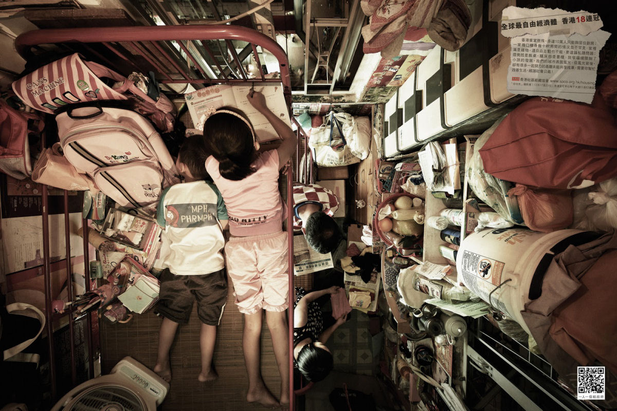 A penúria dos apartamentos em Hong Kong vistos de uma paradoxal perspectiva aérea 02