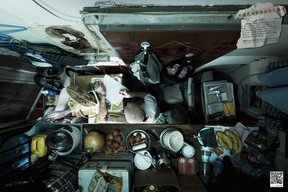 A penúria dos apartamentos em Hong Kong vistos de uma paradoxal perspectiva aérea 03