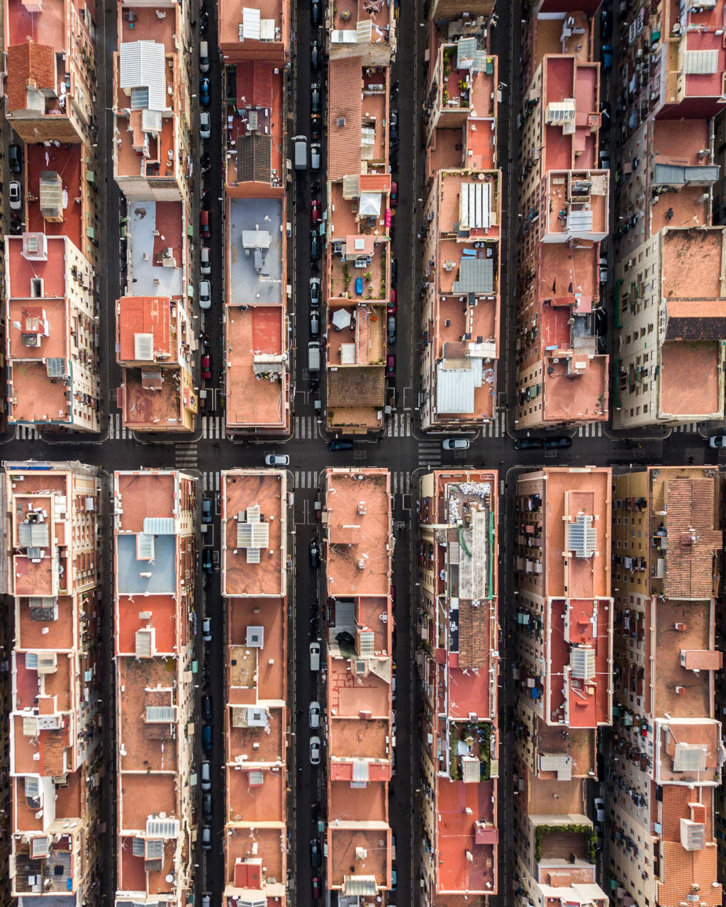 Barcelona geométrica: as fotografias a vista de drone que recolhem a beleza da cidade 07
