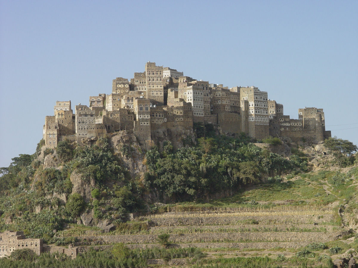 Al Hajjarah, a cidade da Idade Mdia com edifcios de vrios andares 11