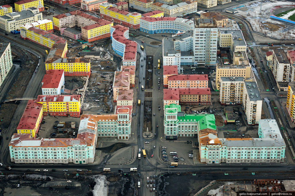 A deprimente cidade industrial de Norilsk 04