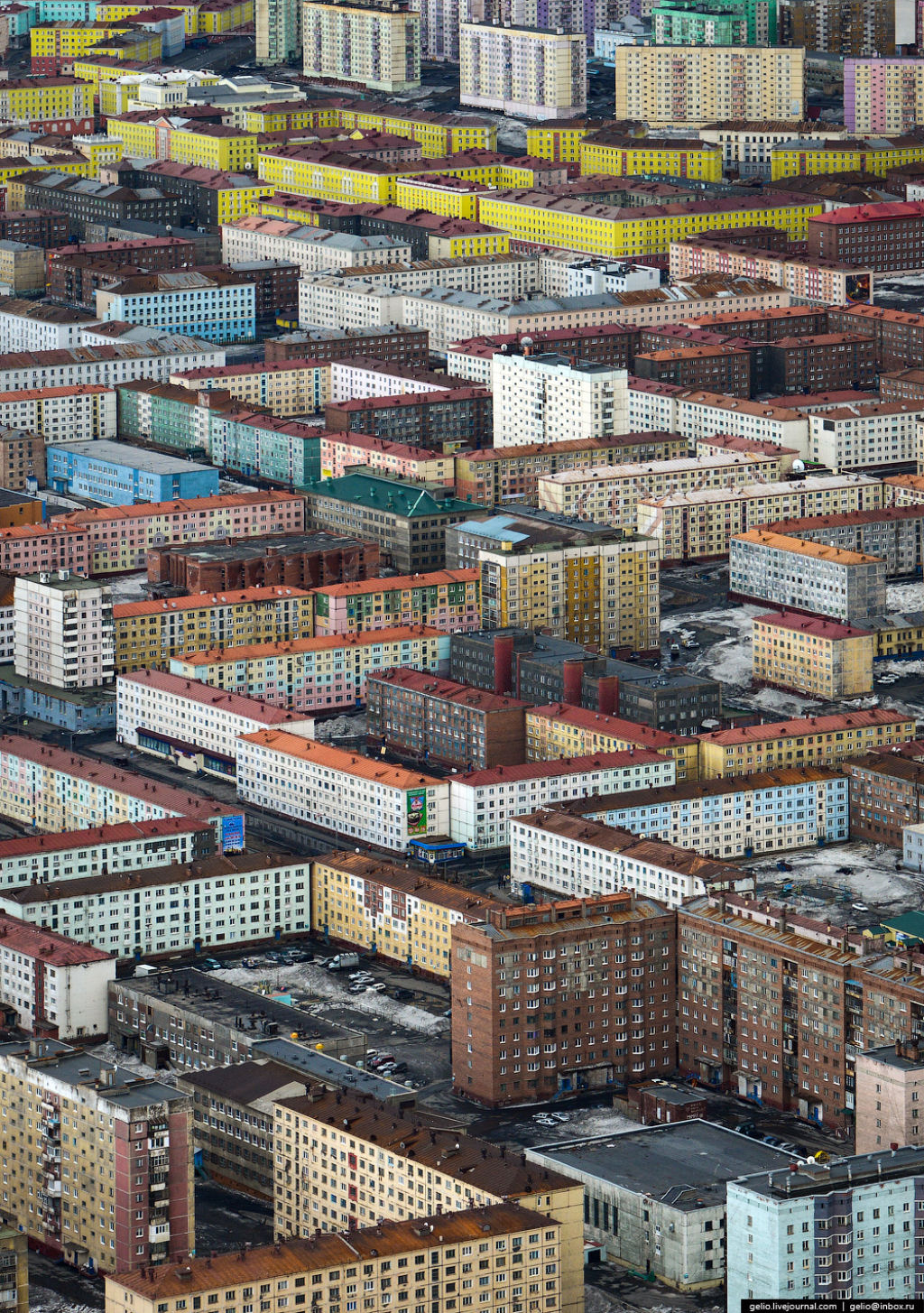 A deprimente cidade industrial de Norilsk 05