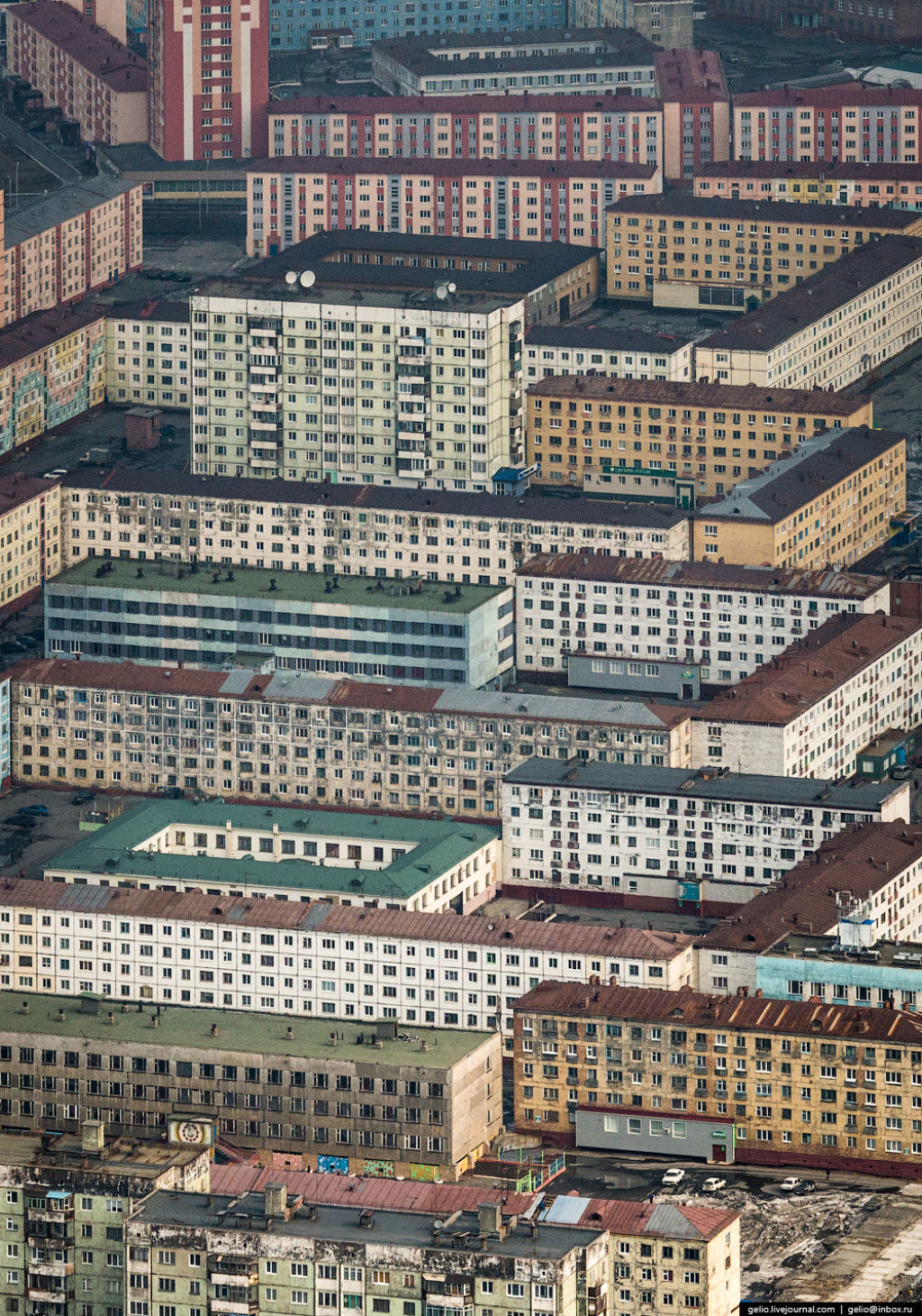 A deprimente cidade industrial de Norilsk 06