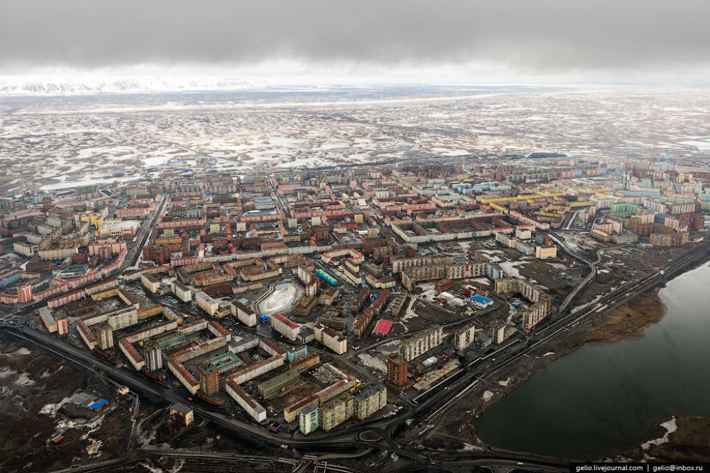 A deprimente cidade industrial de Norilsk 10