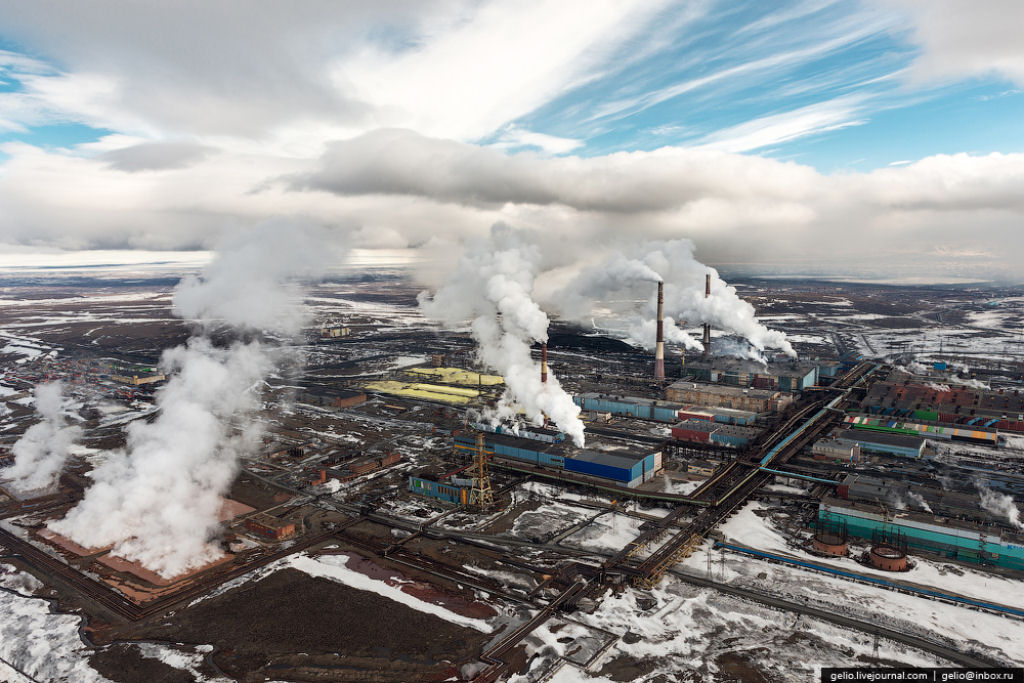 A deprimente cidade industrial de Norilsk 14