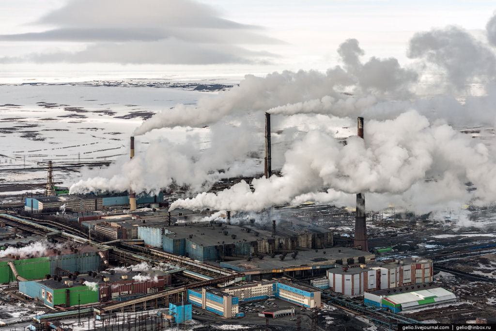 A deprimente cidade industrial de Norilsk 15