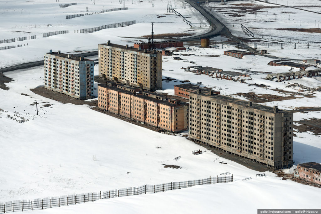 A deprimente cidade industrial de Norilsk 19