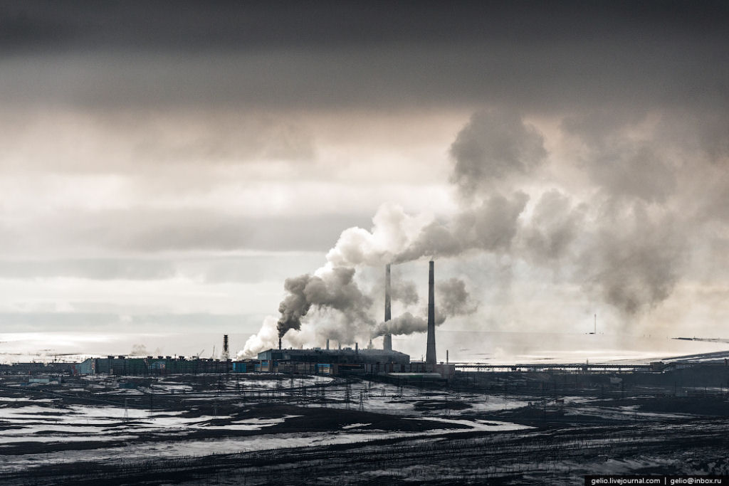 A deprimente cidade industrial de Norilsk 25