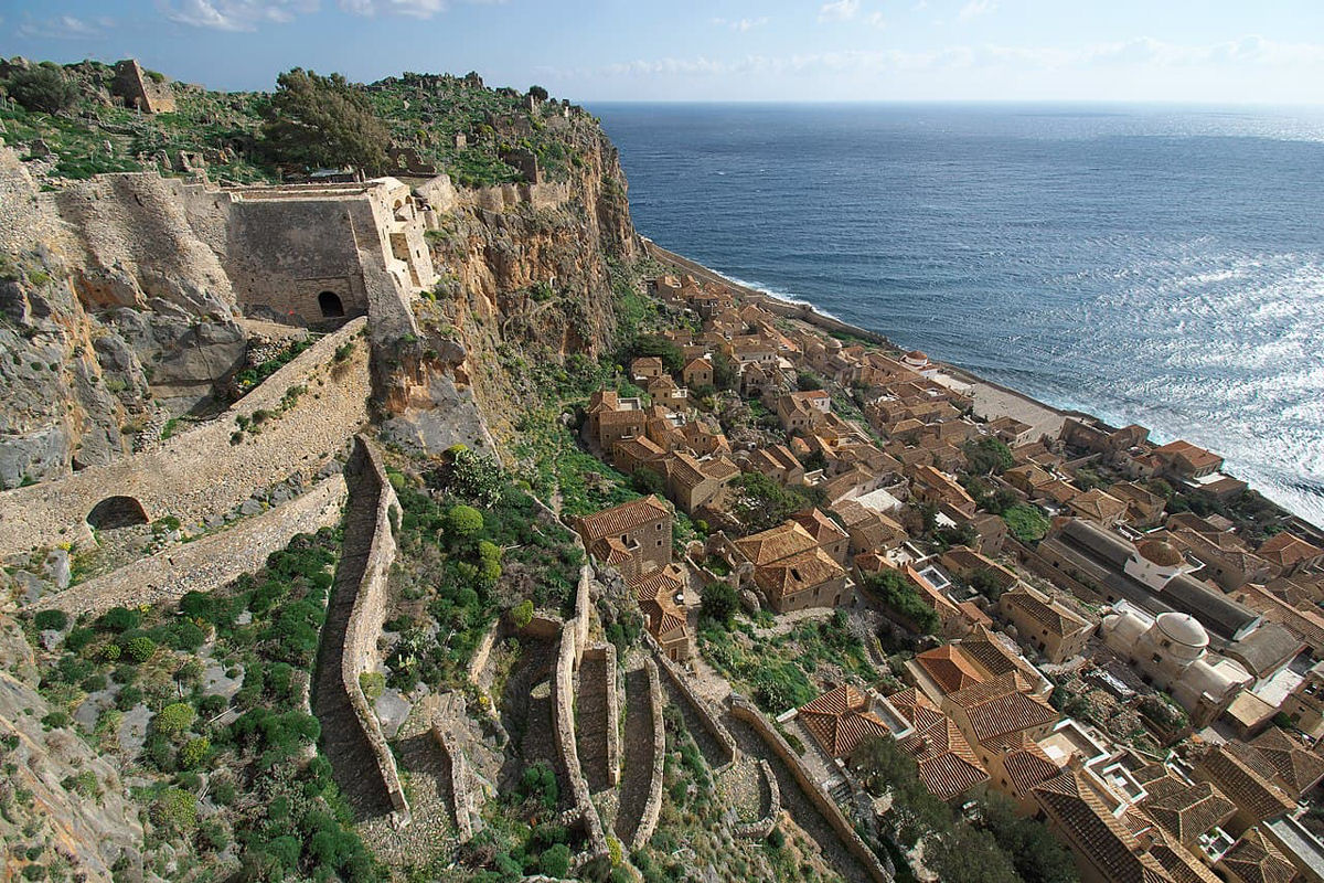 Monemvasia, a espetacular cidadela fundada pelos últimos espartanos