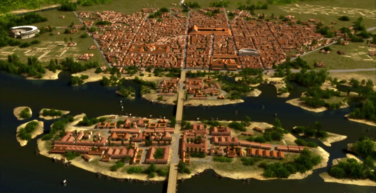 Animação 3D revela como era Paris quando era uma cidade romana