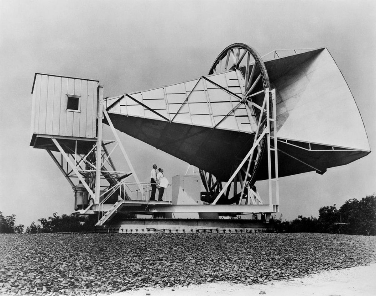 A Antena-Corneta Gigante de Holmdel, que descobriu o Big Bang por acaso
