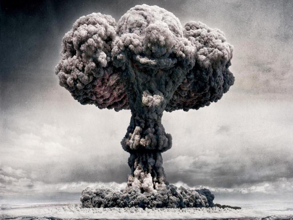 Por que uma exploso atmica forma uma nuvem em forma de cogumelo? 06