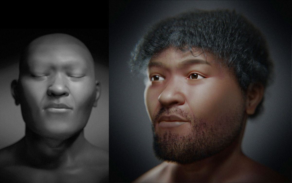 Veja o rosto reconstrudo de um homem egpcio de 30.000 anos