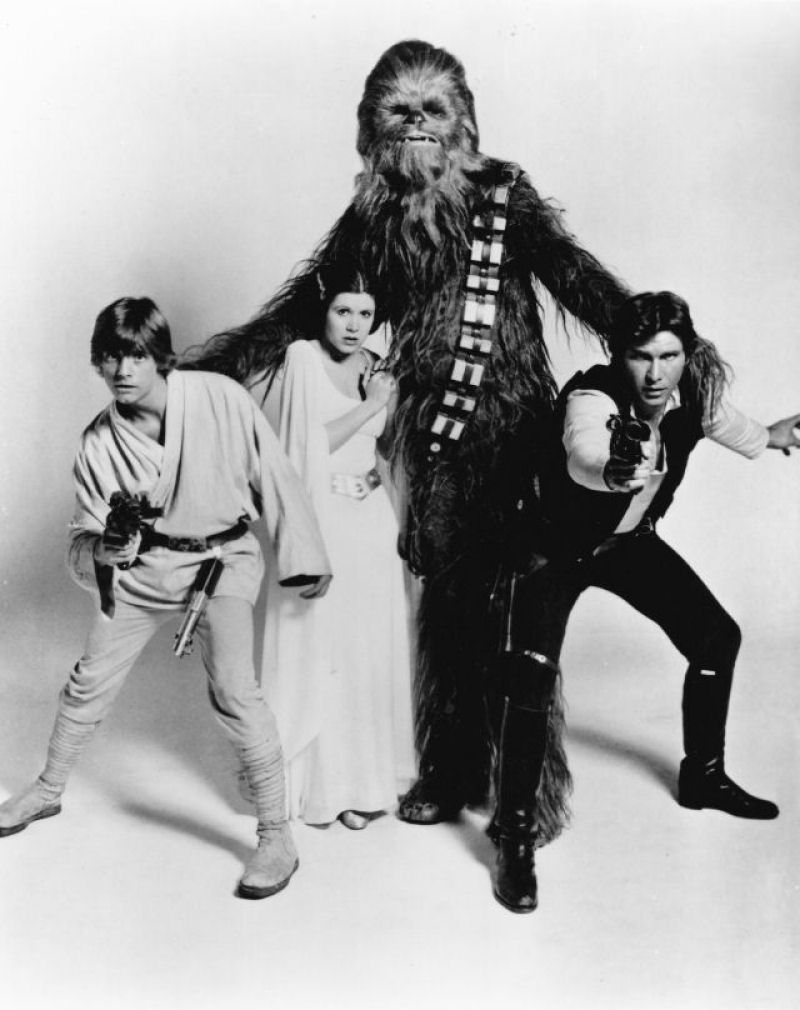 Incríveis fotos dos bastidores da saga Star Wars, em 1977 07