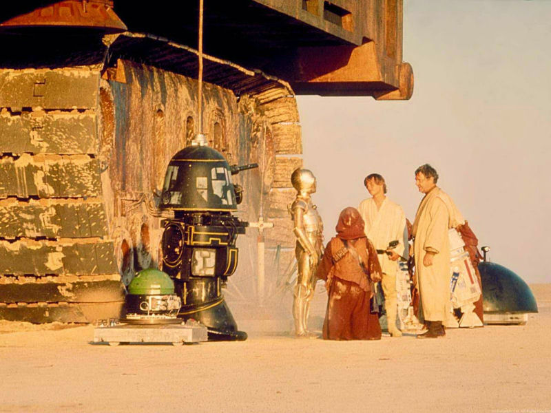 Incríveis fotos dos bastidores da saga Star Wars, em 1977 13