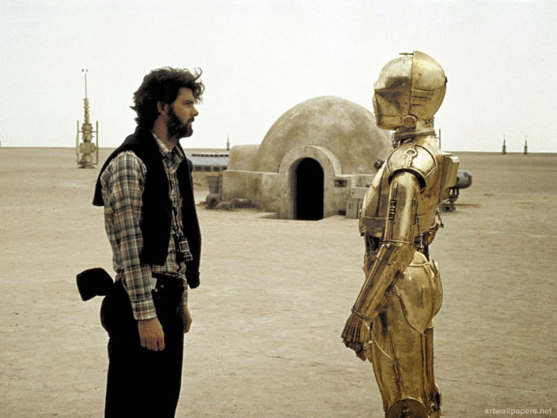 Incríveis fotos dos bastidores da saga Star Wars, em 1977 14
