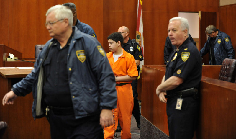 Menino de 13 anos poderia ser o mais jovem condenado a priso perptua nos EUA 05