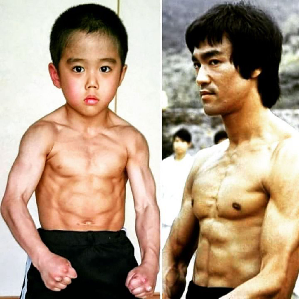 Garoto de 8 anos treina mais de 4 horas por dia para ser o novo Bruce Lee