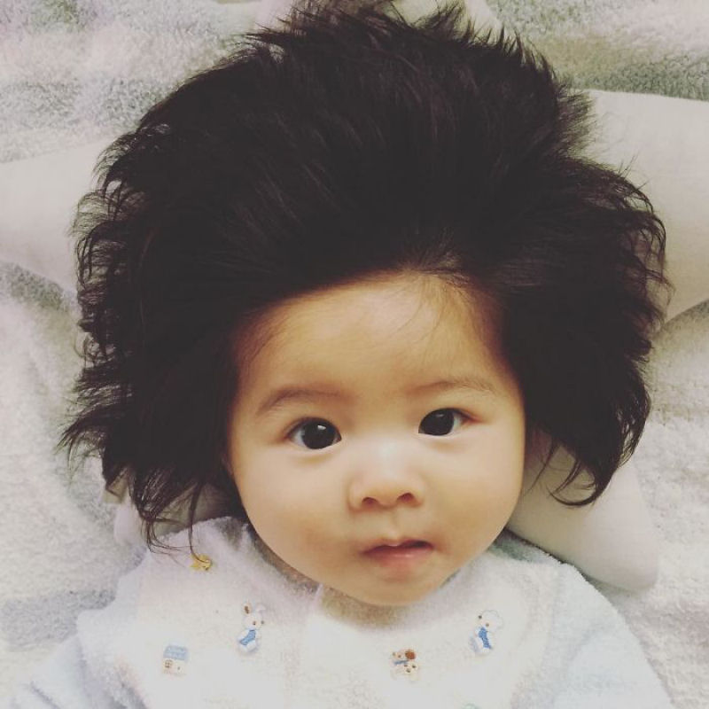 A rede j tem uma nova beb cabeluda preferida 09