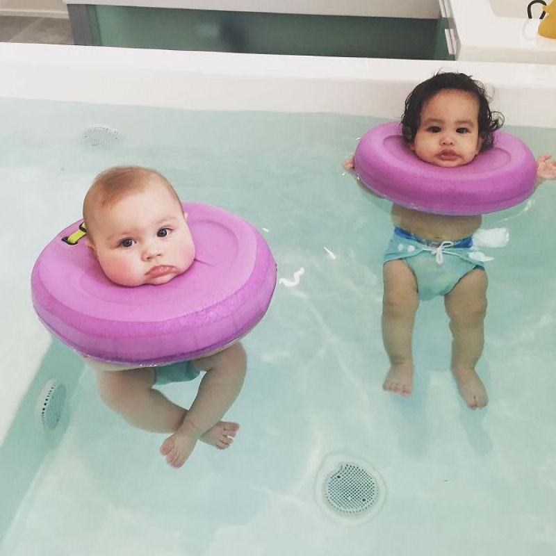 As adorveis fotos de um spa para bebs 10