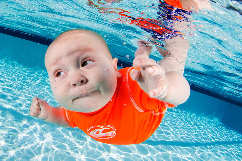 Bebs aquticos: fotos adorveis para criar conscincia sobre o afogamento acidental infantil 09