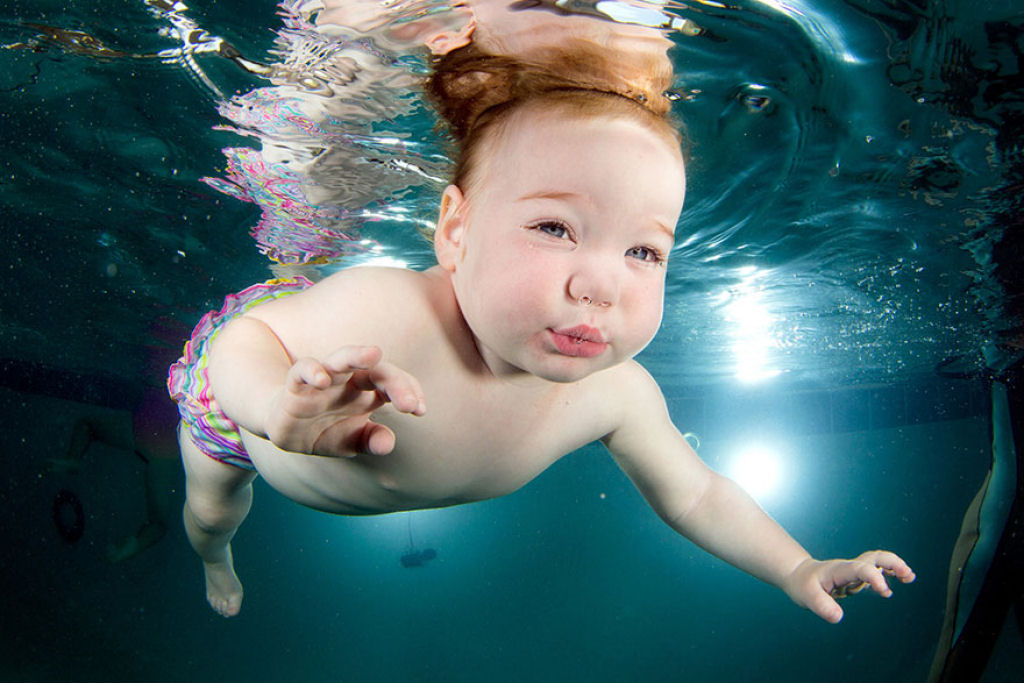 Bebs aquticos: fotos adorveis para criar conscincia sobre o afogamento acidental infantil 10