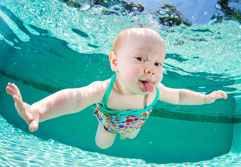 Bebs aquticos: fotos adorveis para criar conscincia sobre o afogamento acidental infantil 12