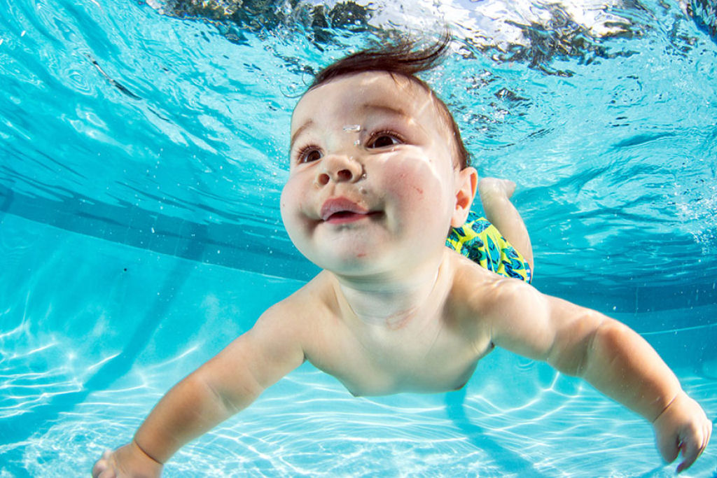 Bebs aquticos: fotos adorveis para criar conscincia sobre o afogamento acidental infantil 13