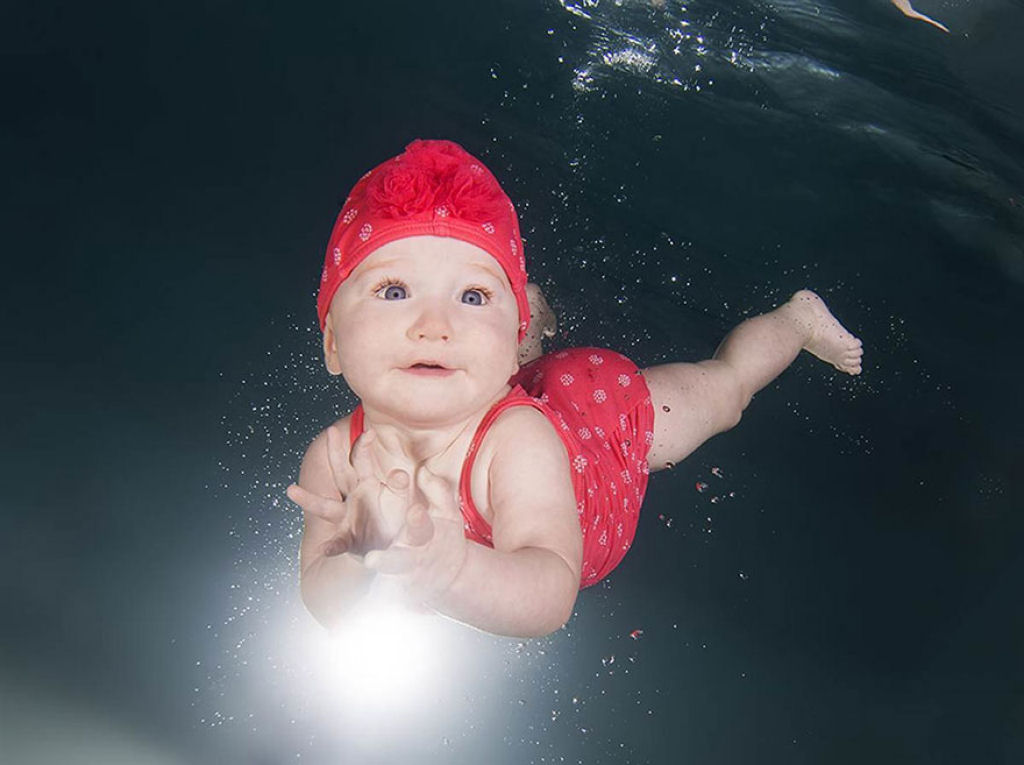 Bebs aquticos: fotos adorveis para criar conscincia sobre o afogamento acidental infantil 14